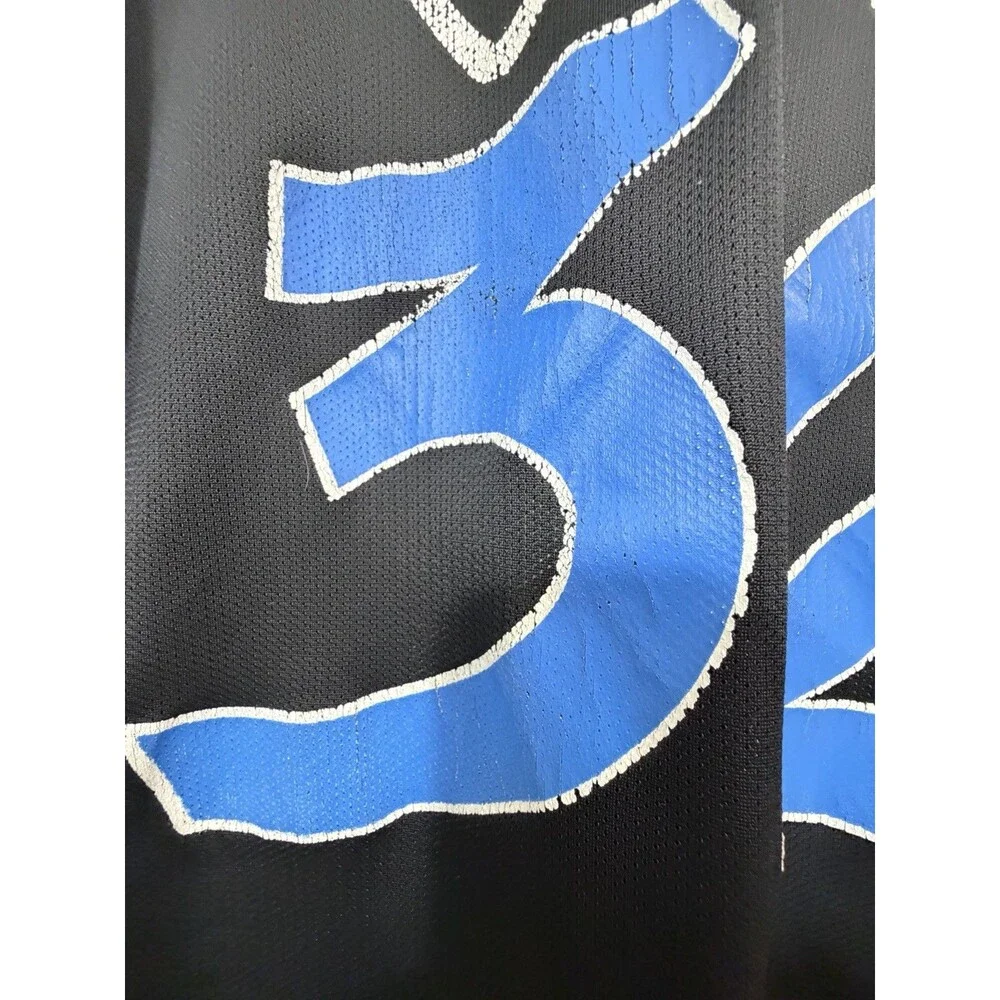 Vintage 90s Champion Shaquille O'Neal Orlando Magic Jersey Black Size 48 XL USA